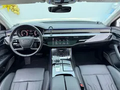 2022 Audi A8L 55 TFSI quattro, чёрный — фото 4