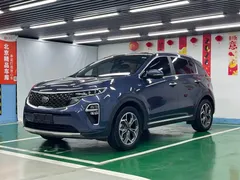 2019 Kia Sportage 1.6T AT 4WD Luxury, синий — фото 1