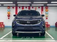 2019 Kia Sportage 1.6T AT 4WD Luxury, синий — фото 2