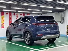 2019 Kia Sportage 1.6T AT 4WD Luxury, синий — фото 7