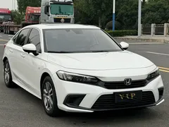 2022 Honda Civic 180TURBO CVT, белый — фото 2