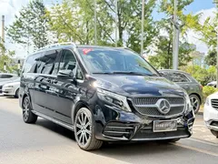 2021 Mercedes-Benz V-Class V 260 L, чёрный — фото 3