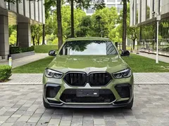 2022 BMW X6 M, зелёный — фото 2