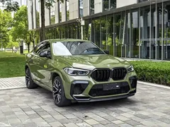 2022 BMW X6 M, зелёный — фото 3