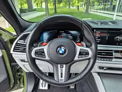 2022 BMW X6 M, зелёный — фото 22