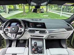 2022 BMW X6 M, зелёный — фото 24