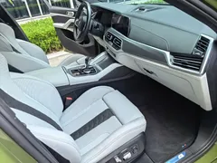 2022 BMW X6 M, зелёный — фото 38