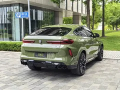 2022 BMW X6 M, зелёный — фото 50