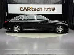 2021 Mercedes-Benz Maybach S-Class S 480 4MATIC, чёрный — фото 5