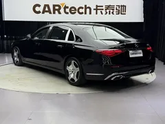 2021 Mercedes-Benz Maybach S-Class S 480 4MATIC, чёрный — фото 6