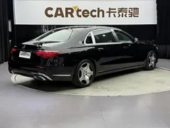 2021 Mercedes-Benz Maybach S-Class S 480 4MATIC, чёрный — фото 7