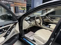 2021 Mercedes-Benz Maybach S-Class S 480 4MATIC, чёрный — фото 8