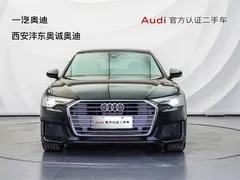 2021 Audi A6L 45 TFSI, чёрный — фото 2