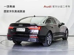 2021 Audi A6L 45 TFSI, чёрный — фото 4