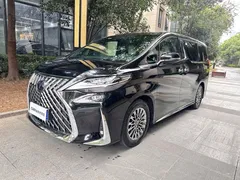 2020 Lexus LM 300h, чёрный — фото 1