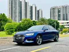 2020 Audi A4L 40 TFSI, синий — фото 2