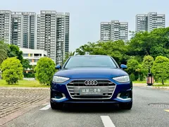 2020 Audi A4L 40 TFSI, синий — фото 3