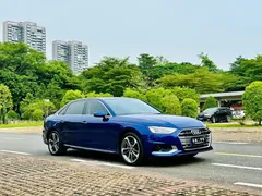 2020 Audi A4L 40 TFSI, синий — фото 4