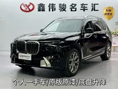 2023 BMW X7 xDrive40i, чёрный — фото 1