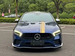 2020 Mercedes-Benz A-Class AMG A 35 L 4MATIC, синий — фото 2