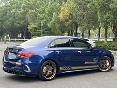 2020 Mercedes-Benz A-Class AMG A 35 L 4MATIC, синий — фото 3