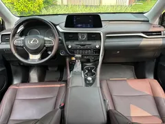 2020 Lexus RX 450h 4WD, чёрный — фото 6