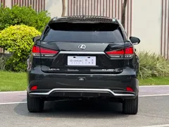 2020 Lexus RX 450h 4WD, чёрный — фото 14