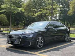2022 Audi A6L 40 TFSI, чёрный — фото 1