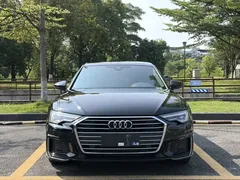 2022 Audi A6L 40 TFSI, чёрный — фото 2