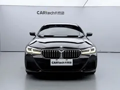 2021 BMW 5 Series 5 530Li M, чёрный — фото 2