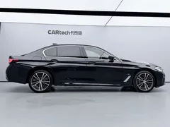 2021 BMW 5 Series 5 530Li M, чёрный — фото 4