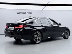 2021 BMW 5 Series 5 530Li M, чёрный — фото 5