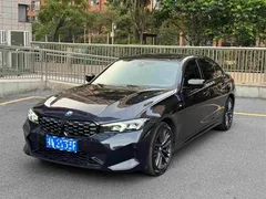 2023 BMW 3 Series 3 325Li M, чёрный — фото 2