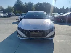 2021 Hyundai Elantra 1.5L CVT GLX, белый — фото 3