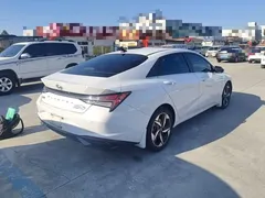 2021 Hyundai Elantra 1.5L CVT GLX, белый — фото 7