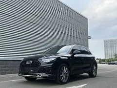 2022 Audi Q5L 40T, чёрный — фото 1