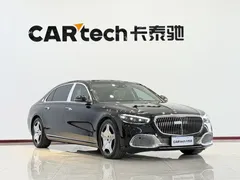 2023 Mercedes-Benz Maybach S-Class S 480 4MATIC, чёрный — фото 3