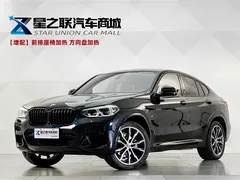 2021 BMW X4 25i M Sport Night Package, чёрный — фото 1