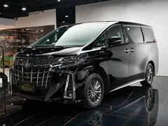 2021 Toyota Alphard Hybrid 2.5L Premium, чёрный — фото 2