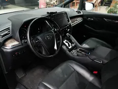 2021 Toyota Alphard Hybrid 2.5L Premium, чёрный — фото 13