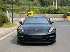 2021 Porsche Panamera GTS 4.0T, чёрный — фото 2
