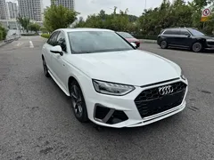 2020 Audi A4L 40 TFSI, белый — фото 3