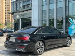 2021 Audi A6L 45 TFSI quattro, чёрный — фото 4