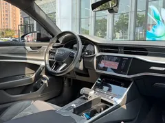 2021 Audi A6L 45 TFSI quattro, чёрный — фото 12