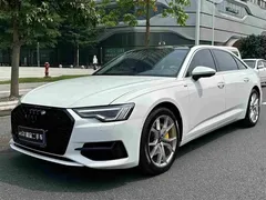 2023 Audi A6L 45 TFSI, белый — фото 1