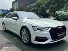 2023 Audi A6L 45 TFSI, белый — фото 3