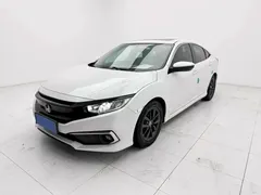 2019 Honda Civic 220TURBO CVT V, белый — фото 1