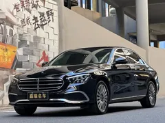 2022 Mercedes-Benz E-Class E 300 L Luxury, чёрный — фото 1
