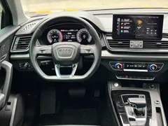 2022 Audi Q5L 40T Fashion Sport, синий — фото 7