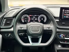2022 Audi Q5L 40T Fashion Sport, синий — фото 8